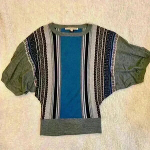 French Connection | Printed oversized sweater size medium